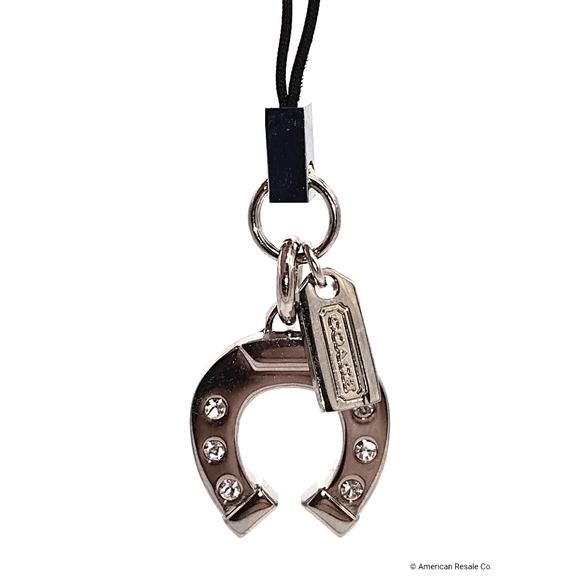 JUST IN! COACH Lucky Horshoe Fob Lanyard, Phone or Purse Charm Add to Keychain - Picture 3 of 8